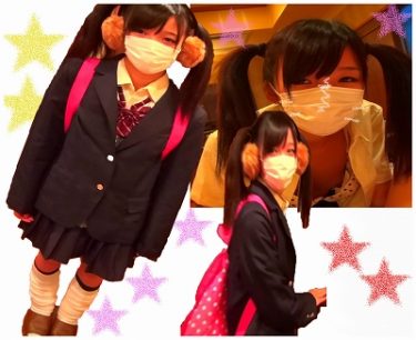 ツインテールJCと学校帰りに制服エッチする円光動画